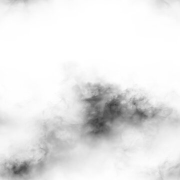 Black smoke swirls on a transparent background creating a pattern that suggests depth and movement over time