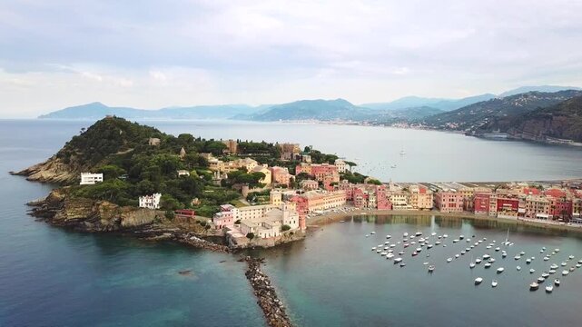 Sestri Levante, Liguria, Italy &ndash; Coastal Town and Bay of Silence
