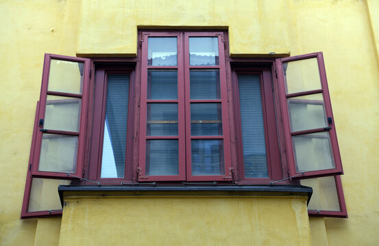 picturesque historic houses in Bressanone South Tyrol Italy