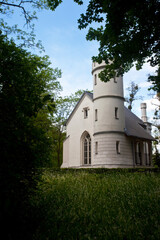 Naklejka premium Zespół pałacowo-parkowy, Turzno, Poland, Palace and park complex, Turzno, Poland