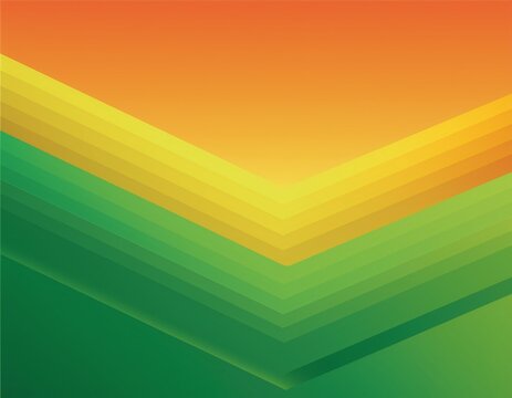 gradient background with orange yellow and green color transition
