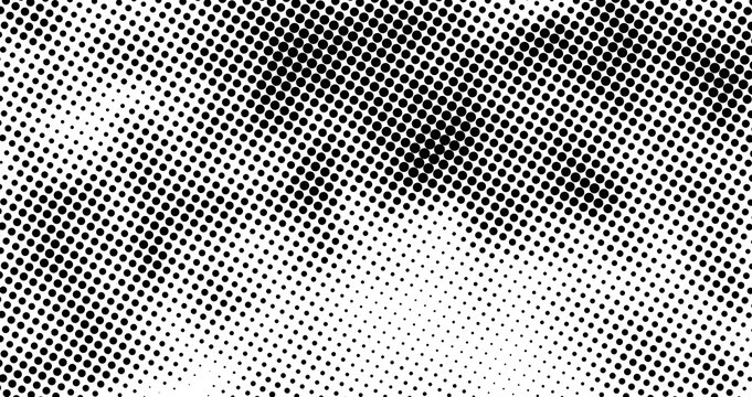 Abstract halftone background