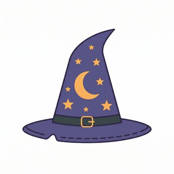 black witch hat