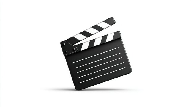 Film equipment symbol representing movie making process