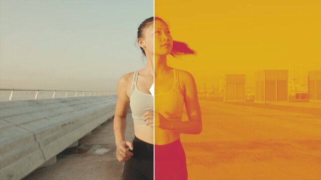 Premium Overlays Duotones 7 &ndash; Modern Duotone Color Effects, Gradient Tone Overlays and Stylish Visual Filters for Video Editing and Motion Graphics
