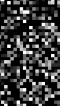 censorship and privacy obfuscation effect. Vertical Monochrome Shifting Pixel Block Privacy Obfuscation Loopable Animation 4k video