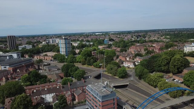 Coventry City Junctions from the Sky