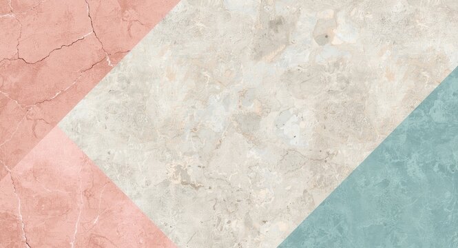 Textured Marble Background in Soft Pastel Colors with Geometric Design