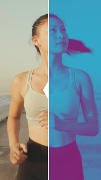 Premium Overlays Duotones 9 VERTICAL &ndash; Modern Duotone Color Effects, Gradient Tone Overlays and Stylish Visual Filters for Video Editing and Motion Graphics