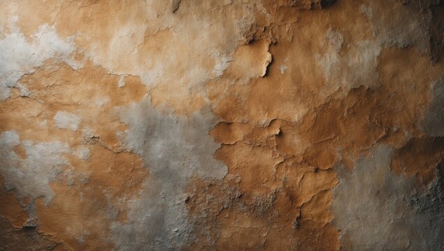 Rustic marble stone texture background, ceramic matte finished wall tile design, vitrified floor tiles suitable for exterior and interior use, close-up of brown beige rusty exterior painted wall