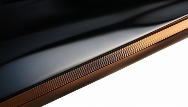close detail focusing on the edge of sleek