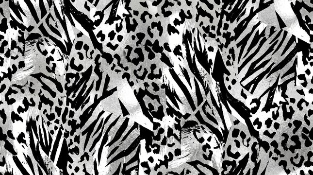 seamless leopard skin texture