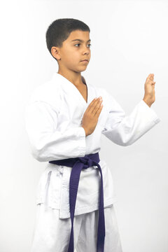 Pre Teen Karate Boy