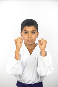 Pre Teen Karate Boy