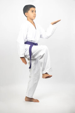 Pre Teen Karate Boy