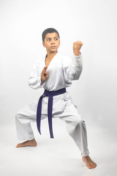 Pre Teen Karate Boy