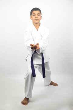 Pre Teen Karate Boy