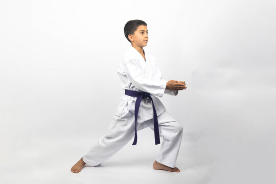 Pre Teen Karate Boy