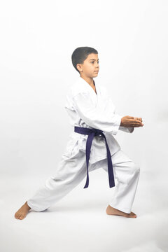 Pre Teen Karate Boy