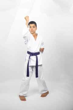 Pre Teen Karate Boy