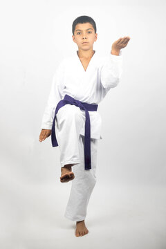 Pre Teen Karate Boy