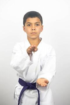Pre Teen Karate Boy