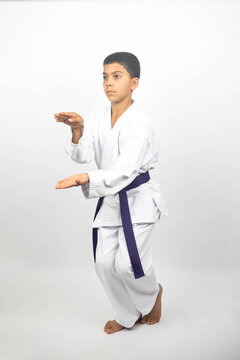 Pre Teen Karate Boy