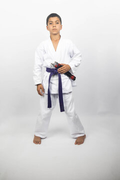 Pre Teen Karate Boy