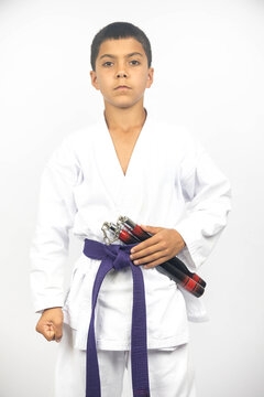 Pre Teen Karate Boy