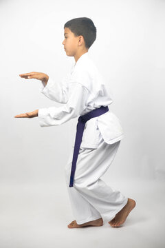 Pre Teen Karate Boy