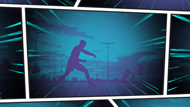 Premium Overlays Comic 3 &ndash; Comic Book Effects, Pop Art Overlays and Graphic Novel Style Motion Graphics for Video Editing and Social Media Content