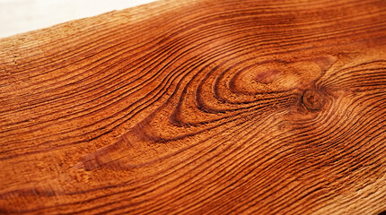 Fototapeta premium Rustic Textured Wood Grain Background with Natural Knots