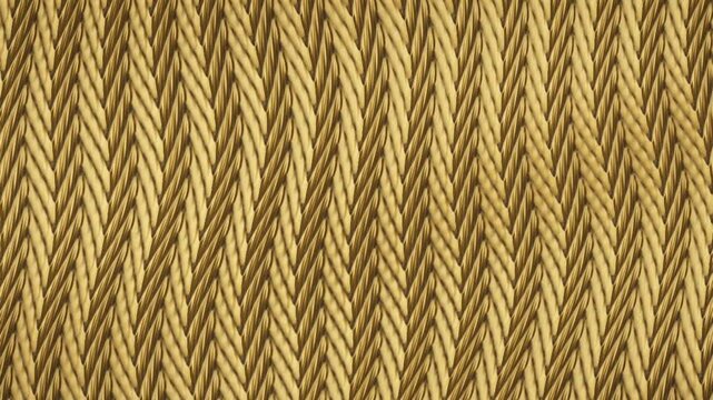 Knitted Wool Fabric Texture Close Up Seamless Loop in vibrant mustard tones