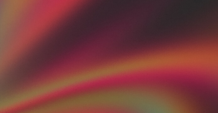 Deep Crimson Red, Warm Terracotta Orange, Dark Plum Burgundy, and Muted Gold Abstract Gradient Background Featuring Heavy Grainy Noise Texture with Soft Diagonal Rays