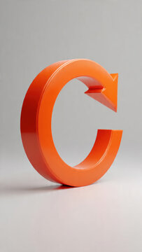 Circular arrow symbol