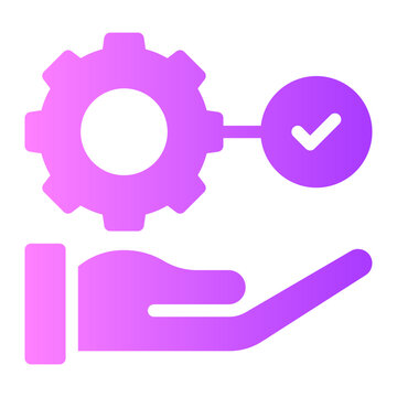 management gradient icon