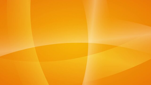 Seamless looping motion background featuring soft, translucent orange waves and geometric shapes moving gently over a warm gradient backdrop.