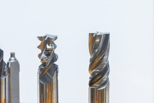 Two types of special purpose solid end mill tools for CNC machining
