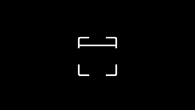 scanning icon fingerprint biometric scanning animation Biometric scanning