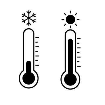 thermometer vector