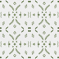 Fototapeta premium Seamless decorative pattern with a modern repeating design for textile and wallpaper backgrounds