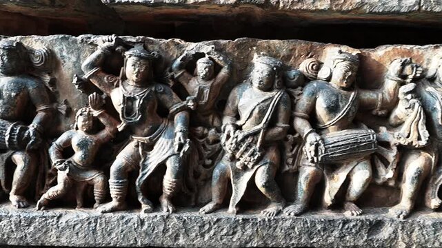 Intricate Stone Sculptures at Hoysaleswara Temple, Belur, Karnataka, India | UNESCO World Heritage Hoysala Architecture