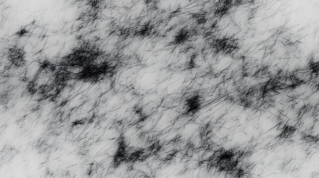 Organic black white background with stretched distressed streaks and sparse roughness detail