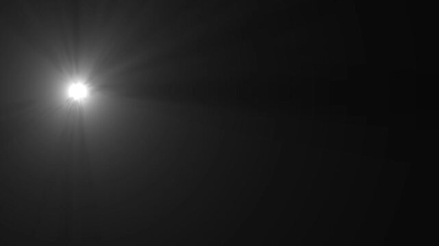 Animation white cc light rays Glitter, shiny, bright, flare footage Isolated white light rays, Shine or sun effect on cc light ray effect on black screen