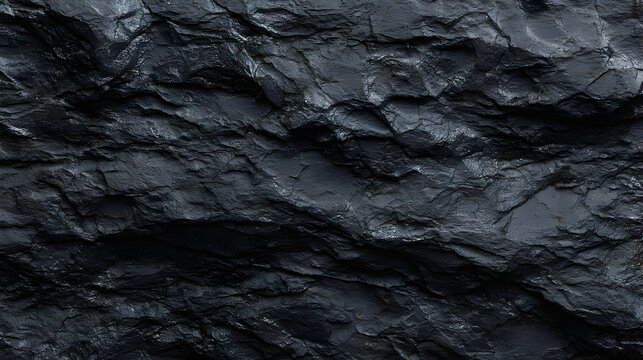 Moody coastal stone wallpaper texture with wet cracks mineral deposits and soft center space