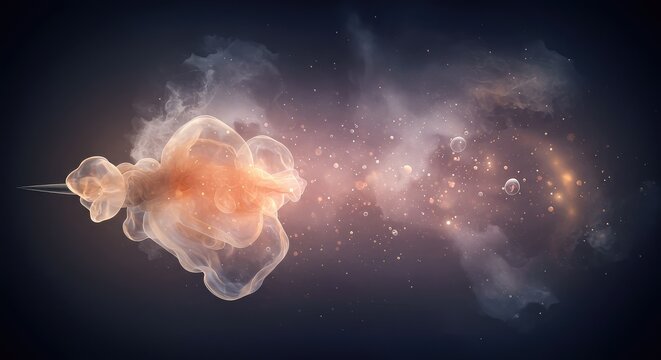 Abstract surreal background with swirling colors, soft light, and hazy, floating shapes perfect for dream sequences and fantasy concepts, vapor, psychedelic, subconscious
