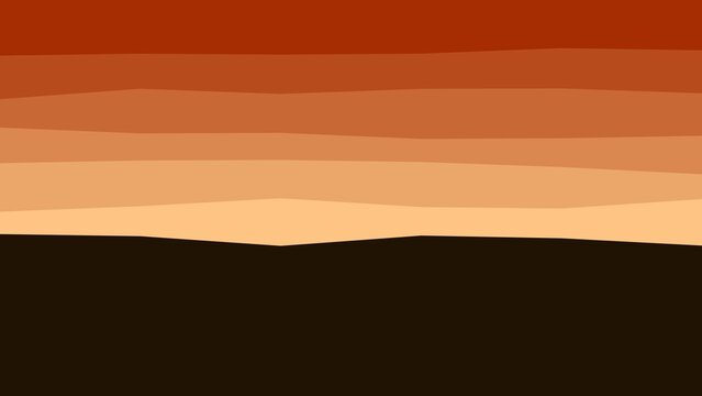 Layered Peaks Abstract Background With Earth Tone Brown And Beige Gradient Vector