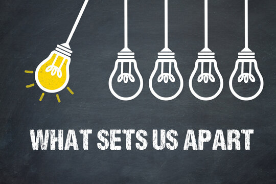 what sets us apart	
