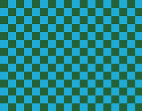 Geometric checkered pattern with abstract design