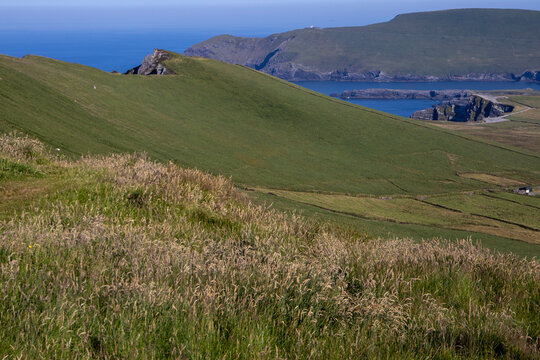 Ring of Kerry from Portmagee to Ballinskelligs - Kerry County - Ireland